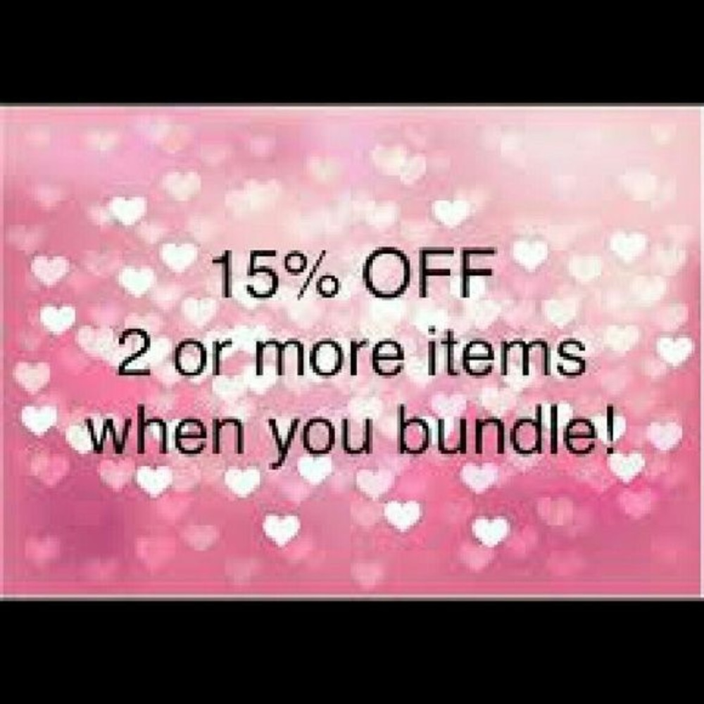 15% off 2 or more items!